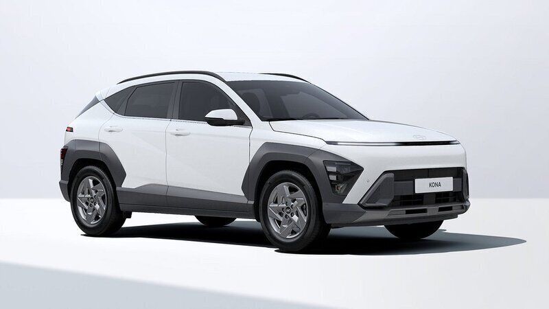Atlas white solid Ny 2025 Hyundai Kona Essential SUV | 302 000 kr - Bild 1/4