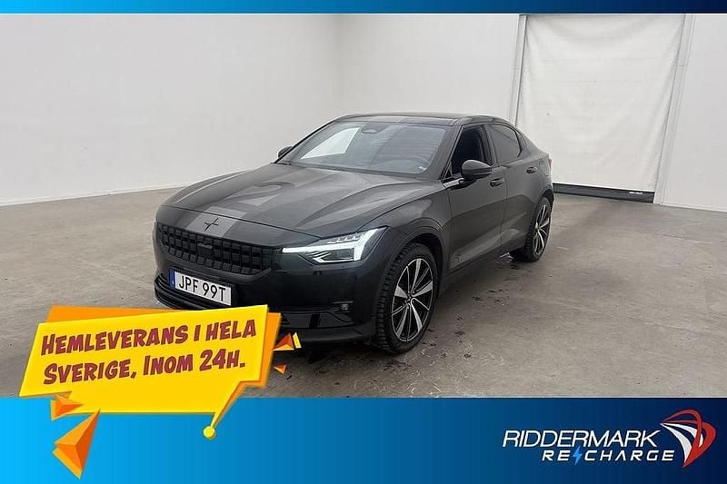Svart Begagnad 2021 Polestar 2 Plus Halvkombi | 298 900 kr (Marknadspris) - Bild 1/3
