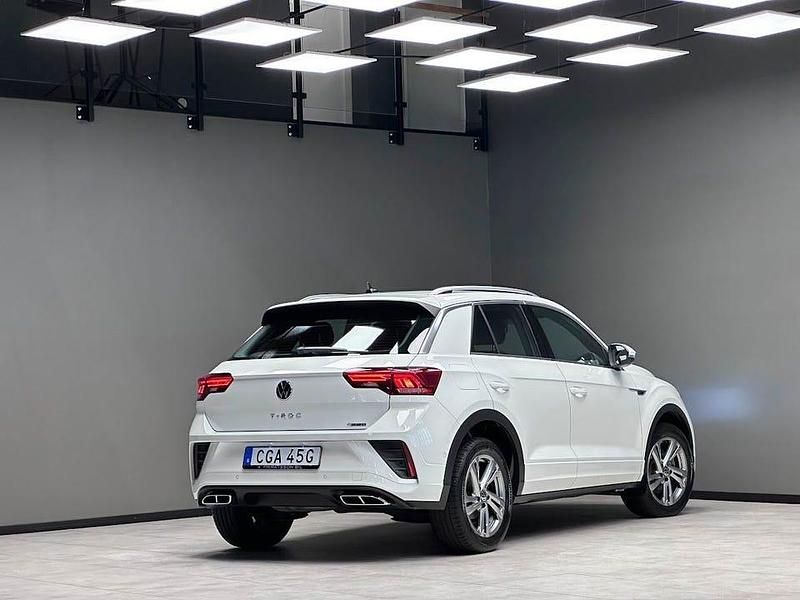 Begagnad VW T-Roc R-line 150 HK (110 kW) 2022 Vit SUV