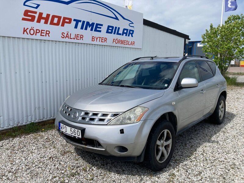 Silver Begagnad 2005 Nissan Murano SUV | 24 900 kr - Bild 1/4