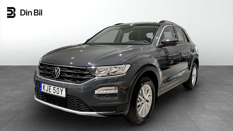 Grå Begagnad 2021 VW T-Roc Style SUV | 219 900 kr (Superpris) - Bild 1/4