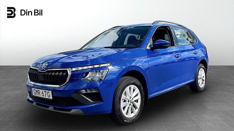 Blå (energy blue) Begagnad 2024 Skoda Kamiq Selection SUV | 269 900 kr (Marknadspris) - Bild 1/4