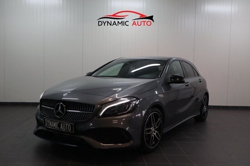 Mörkgrå Begagnad 2016 Mercedes A180 AMG Halvkombi | 169 900 kr (Marknadspris) - Bild 1/4