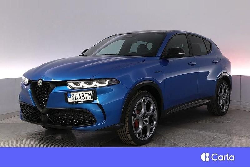 Blå Begagnad 2022 Alfa Romeo Tonale Lusso SUV | 369 900 kr - Bild 1/4