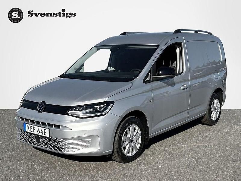 Silver (reflexsilver metallic) Ny 2025 VW Caddy Minibuss | 409 375 kr (Marknadspris) - Bild 1/4