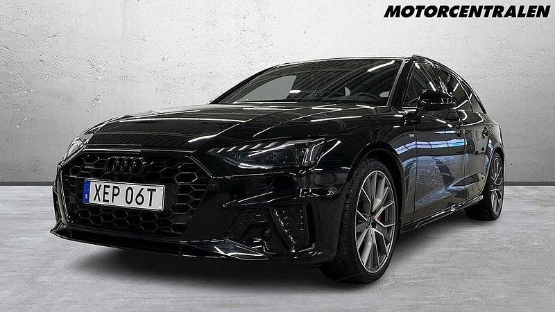 Svart Begagnad 2024 Audi A4 S-Line Kombi | 499 000 kr - Bild 1/4