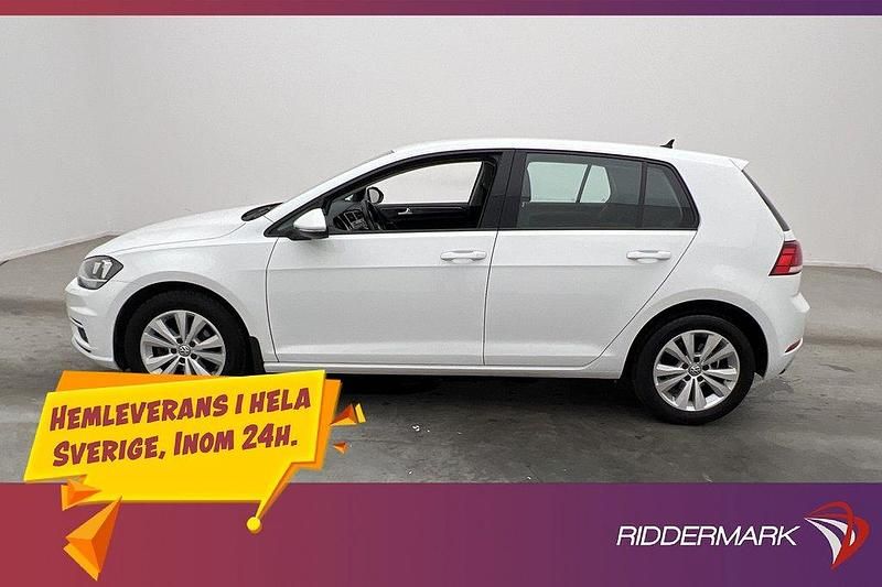 Vit Begagnad 2019 VW Golf VIII Halvkombi | 164 900 kr (Marknadspris) - Bild 1/3