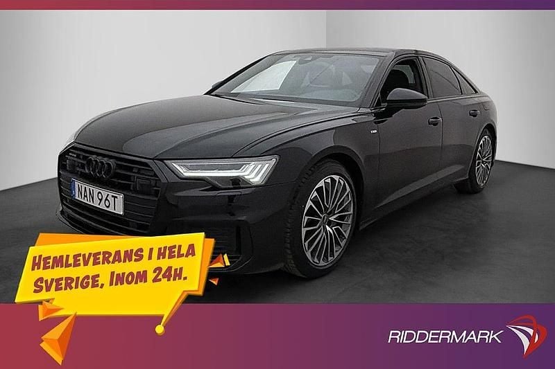 Svart Begagnad 2022 Audi A6 S-Line Sedan | 399 800 kr (Marknadspris) - Bild 1/3