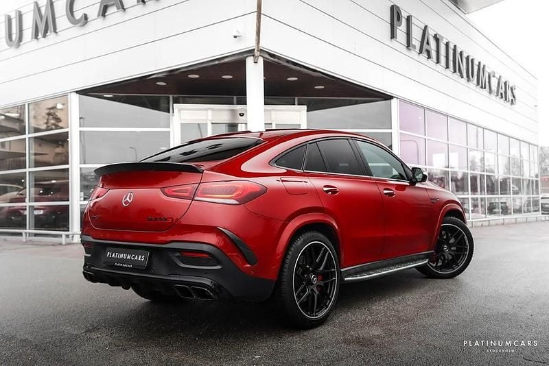 Begagnad Mercedes GLE63 AMG AMG 785 HK (577 kW) 2021 Hyacinth röd Sportkupé