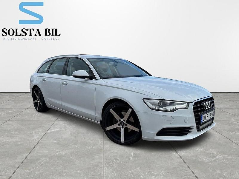 Vit Begagnad 2013 Audi A6 Proline Kombi | 119 900 kr (Marknadspris) - Bild 1/4