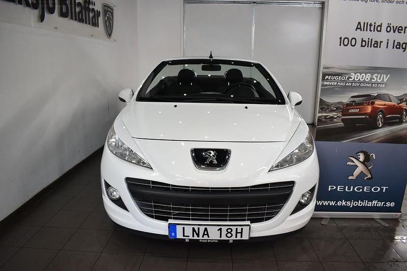 Begagnad Peugeot 207 CC 156 HK (114 kW) 2013 Vit Cab