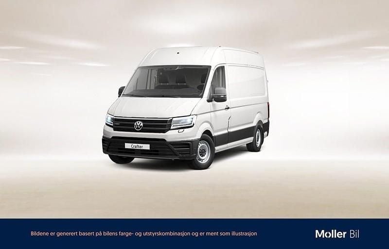 Vit Begagnad 2021 VW Crafter Van | 409 000 kr (Bra pris) - Bild 1/4