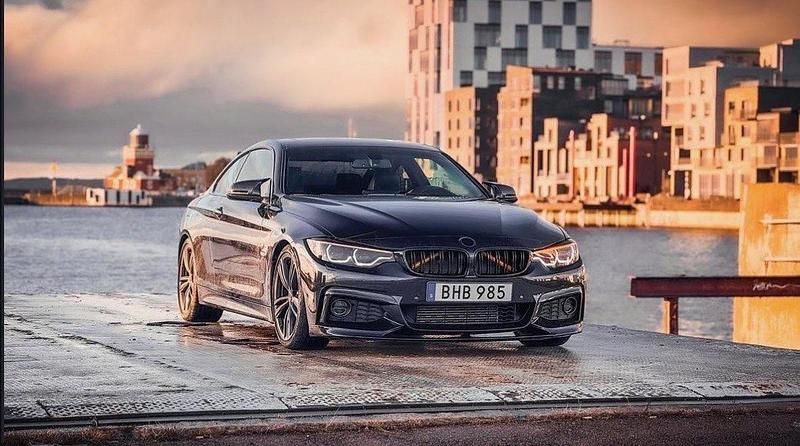 Svart Begagnad 2014 BMW 428 M Sport Sportkupé | 229 000 kr (Marknadspris) - Bild 1/4