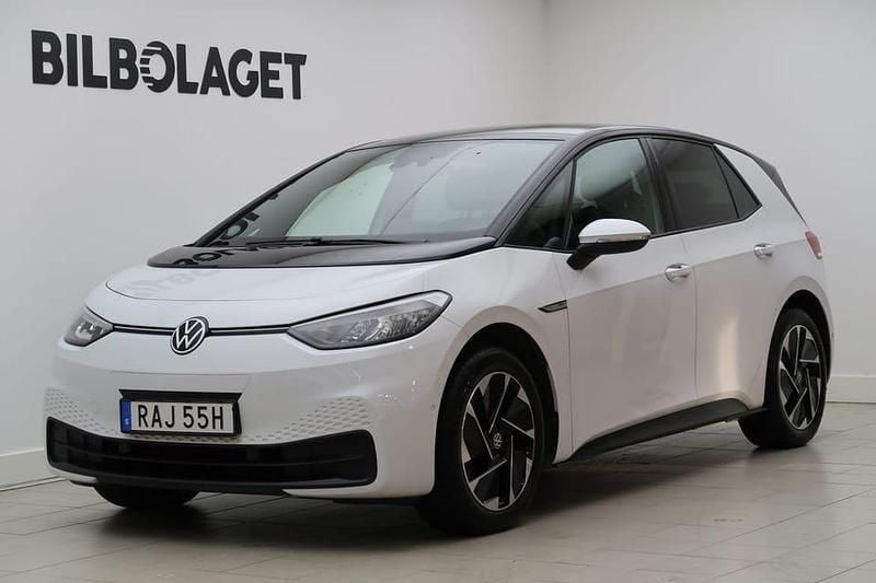Begagnad VW ID.3 Pro Performance 152 kW (207 HK) 2023 Vit Halvkombi