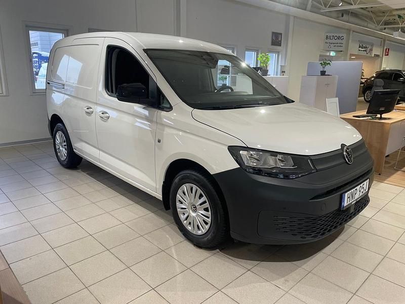 Vit Ny 2026 VW Caddy Minibuss | 299 000 kr (Marknadspris) - Bild 1/4