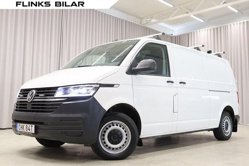 Vit Begagnad 2020 VW T6.1 Van | 339 900 kr (Marknadspris) - Bild 1/4