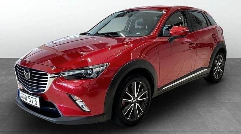 Röd Begagnad 2016 Mazda CX-3 Optimum SUV | 138 000 kr (Bra pris) - Bild 1/4