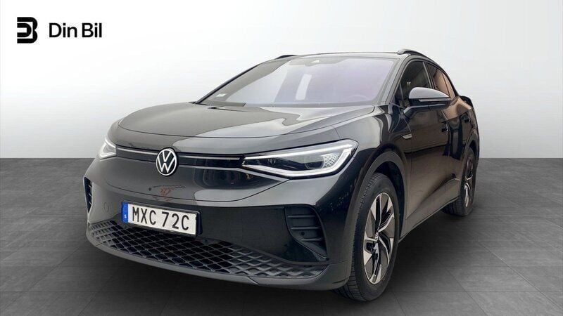 Mörkgrå Begagnad 2021 VW ID.4 Pro SUV | 339 900 kr (Lite dyr) - Bild 1/4