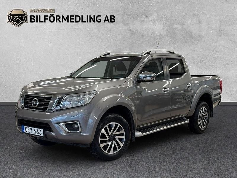 Grå Begagnad 2017 Nissan Navara 360º Pickup | 189 900 kr (Bra pris) - Bild 1/4