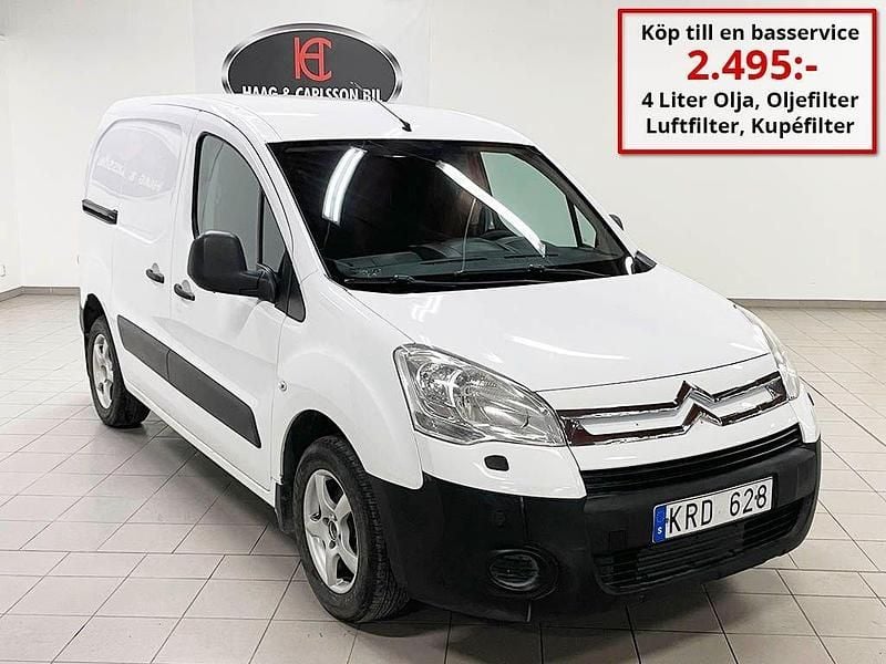 Vit Begagnad 2010 Citroën Berlingo Minibuss | 39 000 kr (Marknadspris) - Bild 1/4