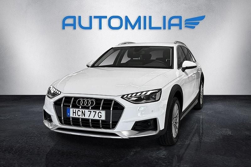Vit Begagnad 2020 Audi A4 Allroad Sport Kombi | 319 900 kr (Marknadspris) - Bild 1/4