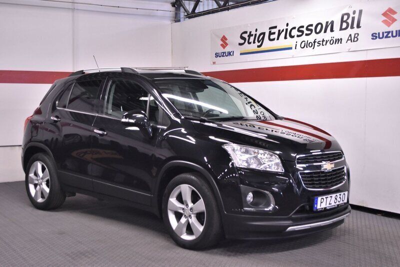 Svart Begagnad 2014 Chevrolet Trax SUV | 114 500 kr - Bild 1/4