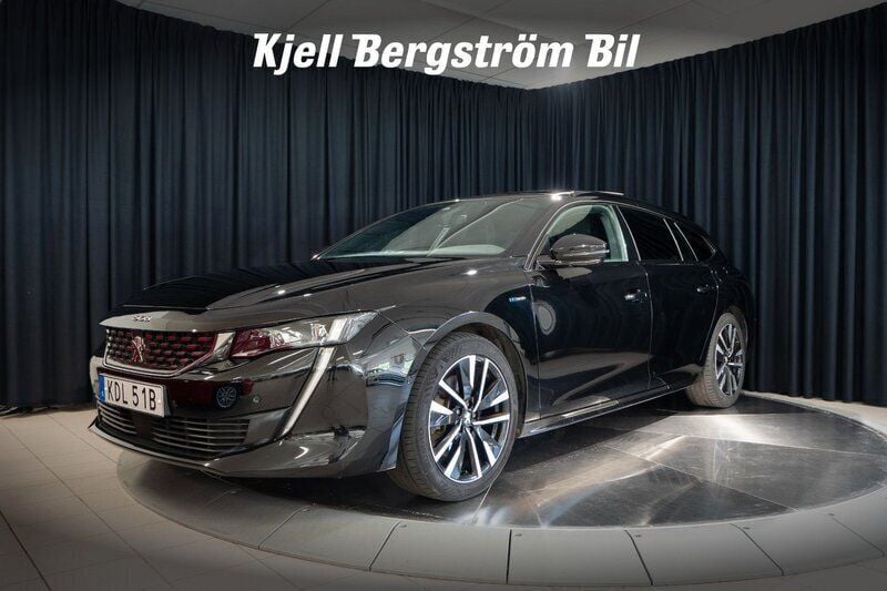Svart Begagnad 2021 Peugeot 508 GT Kombi | 259 000 kr (Marknadspris) - Bild 1/4