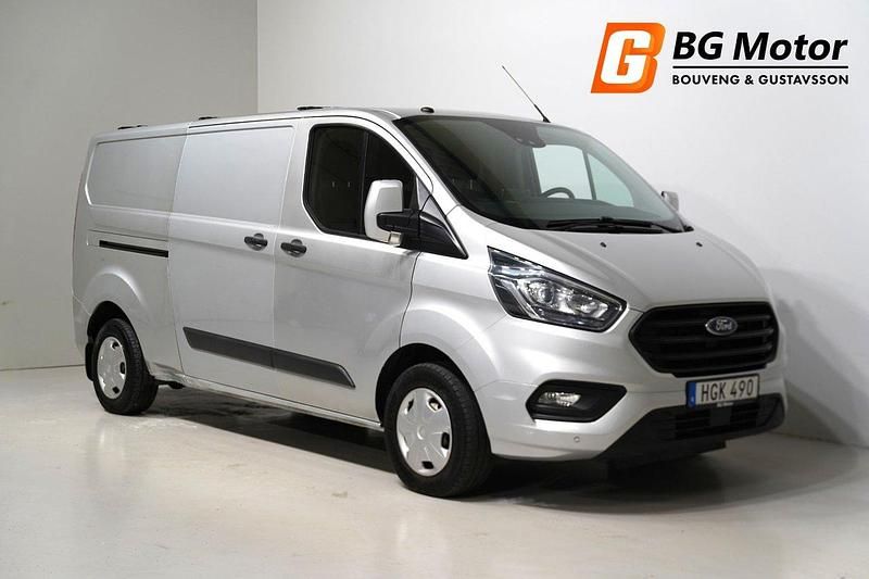 Grå Begagnad 2018 Ford Transit Custom Van | 89 900 kr (Marknadspris) - Bild 1/4