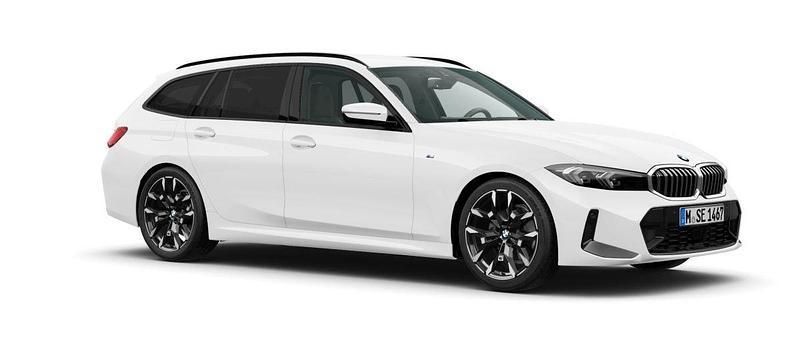 Vit (alpine white) Ny 2025 BMW 320 Shadowline Kombi | 604 600 kr (Lite dyr) - Bild 1/4