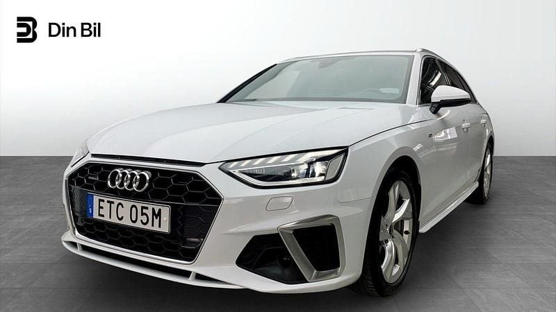 Vit Begagnad 2022 Audi A4 S-Line Kombi | 359 900 kr (Marknadspris) - Bild 1/4