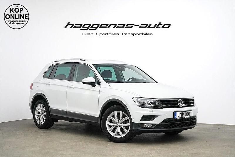 Begagnad VW Tiguan 190 HK (139 kW) 2019 Vit SUV