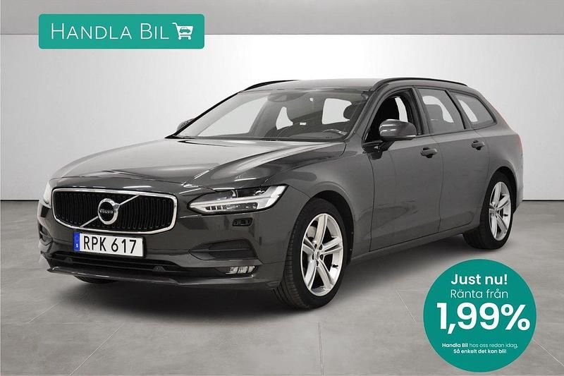 Mörkgrå Begagnad 2018 Volvo V90 Kombi | 234 900 kr (Marknadspris) - Bild 1/3
