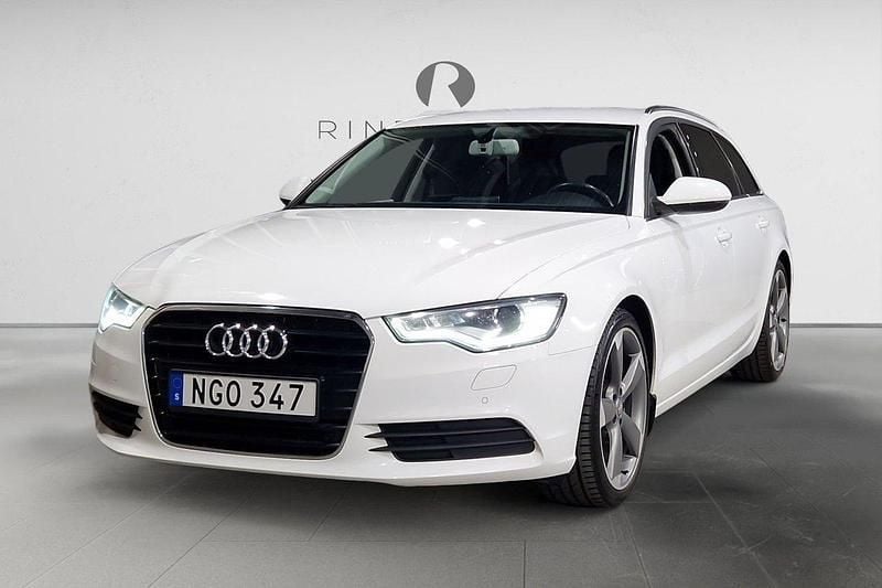 Vit Begagnad 2013 Audi A6 Proline Kombi | 119 900 kr (Marknadspris) - Bild 1/3