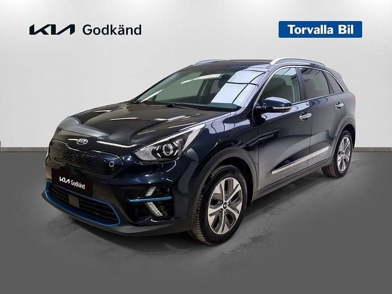 Blå Begagnad 2021 Kia e-Niro Advance SUV | 234 900 kr (Bra pris) - Bild 1/3