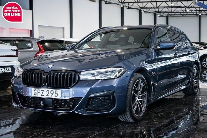 Begagnad BMW 530 M Sport 292 HK (214 kW) 2023 Blå Kombi