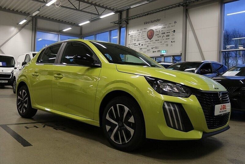 Gul agueda Ny 2024 Peugeot 208 Halvkombi | 199 900 kr (Marknadspris) - Bild 1/4