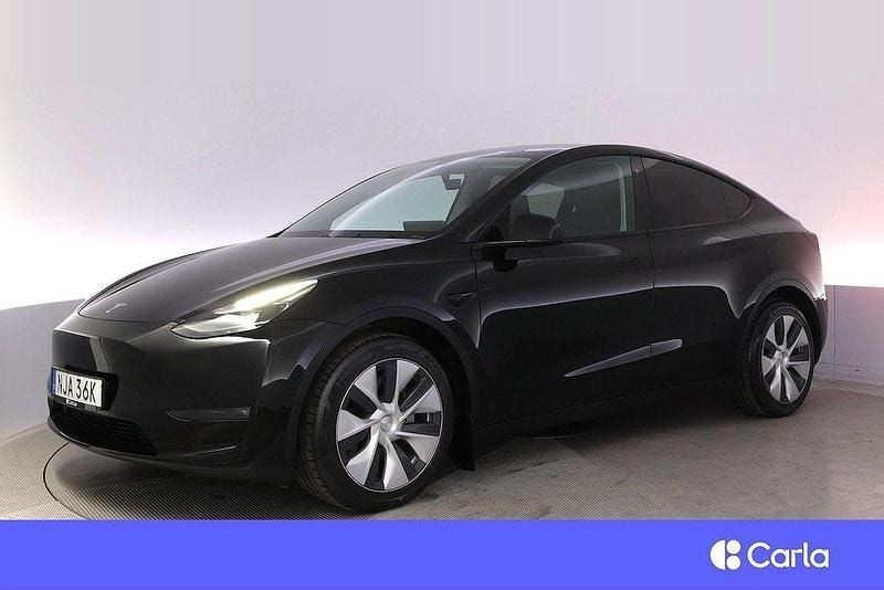 Svart Begagnad 2023 Tesla Model Y Long Range AWD SUV | 459 900 kr - Bild 1/4