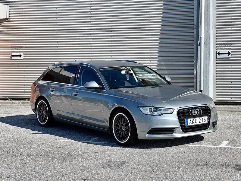 Grå Begagnad 2014 Audi A6 Proline Kombi | 99 900 kr (Bra pris) - Bild 1/4