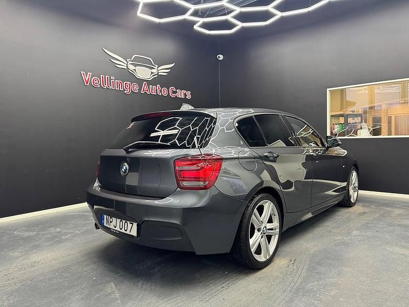 Begagnad BMW 118 M Sport 143 HK (105 kW) 2014 Grå Halvkombi