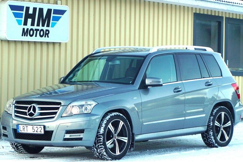 Silver Begagnad 2011 Mercedes GLK220 SUV | 112 900 kr (Marknadspris) - Bild 1/4