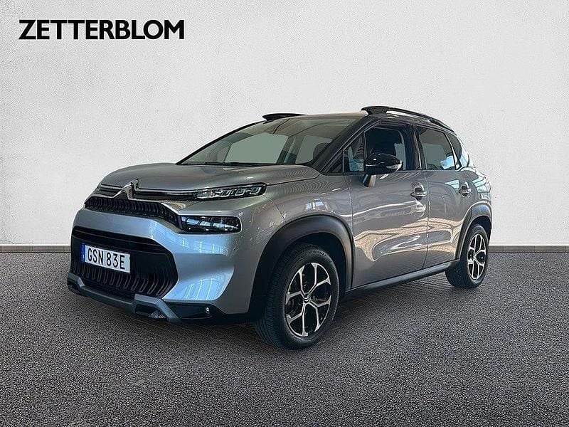 Grå Begagnad 2024 Citroën C3 Aircross PureTech SUV | 219 000 kr (Lite dyr) - Bild 1/4