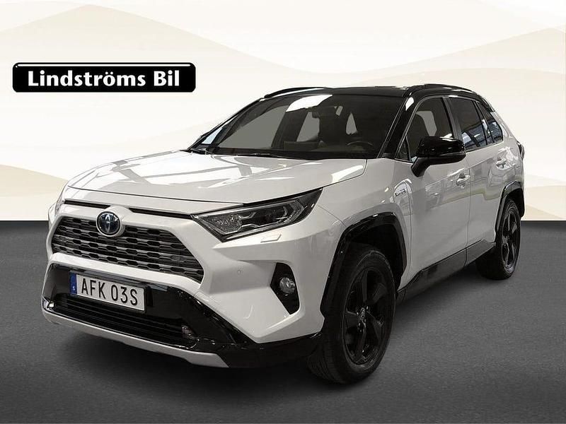 Vit Begagnad 2019 Toyota RAV4 Hybrid Style SUV | 299 000 kr (Marknadspris) - Bild 1/3