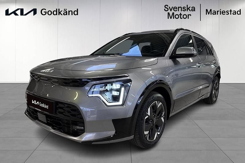 Grå Begagnad 2023 Kia e-Niro Advance SUV | 339 200 kr (Lite dyr) - Bild 1/4
