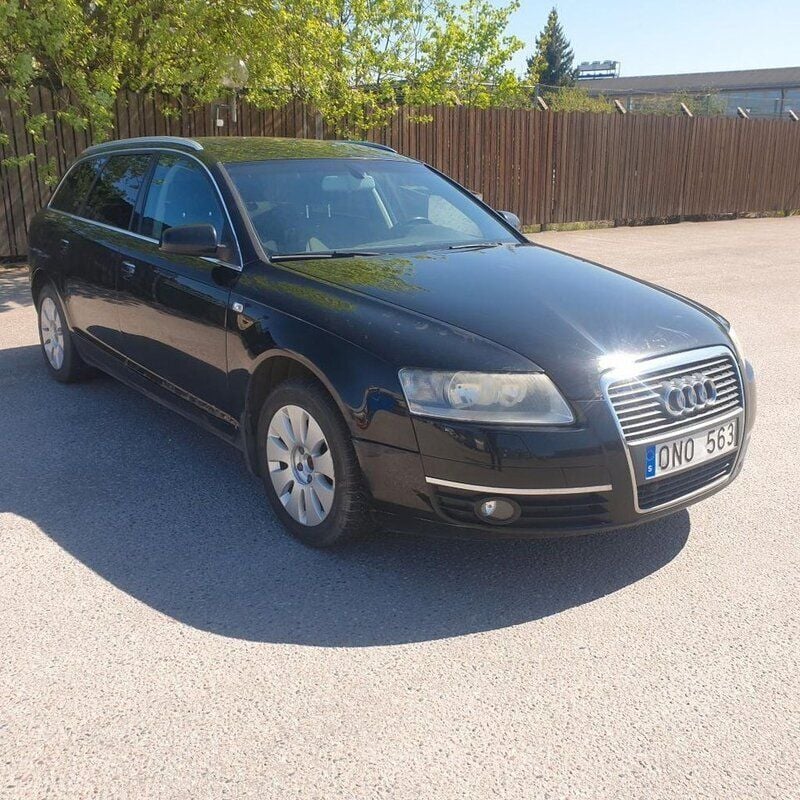Svart Begagnad 2006 Audi A6 Proline Kombi | 33 900 kr (Marknadspris) - Bild 1/4