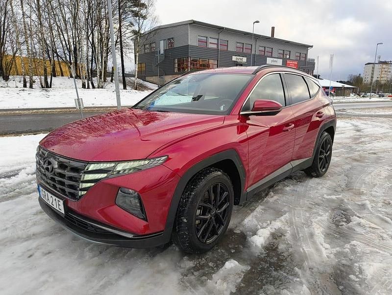 Begagnad Hyundai Tucson Advanced 265 HK (194 kW) 2023 Rödmetallic SUV