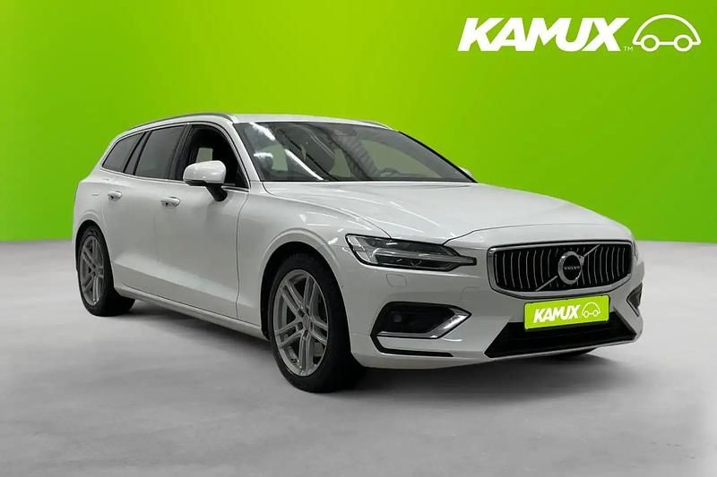 Vit Begagnad 2019 Volvo V60 Inscription Kombi | 294 700 kr (Bra pris) - Bild 1/3