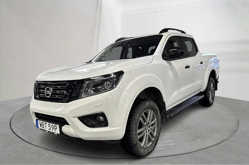 Vit Begagnad 2021 Nissan Navara 360º Pickup | 439 000 kr (Dyr) - Bild 1/4