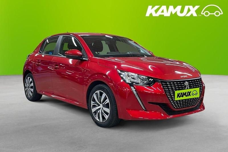 Röd Begagnad 2020 Peugeot 208 Active Halvkombi | 134 800 kr (Marknadspris) - Bild 1/4