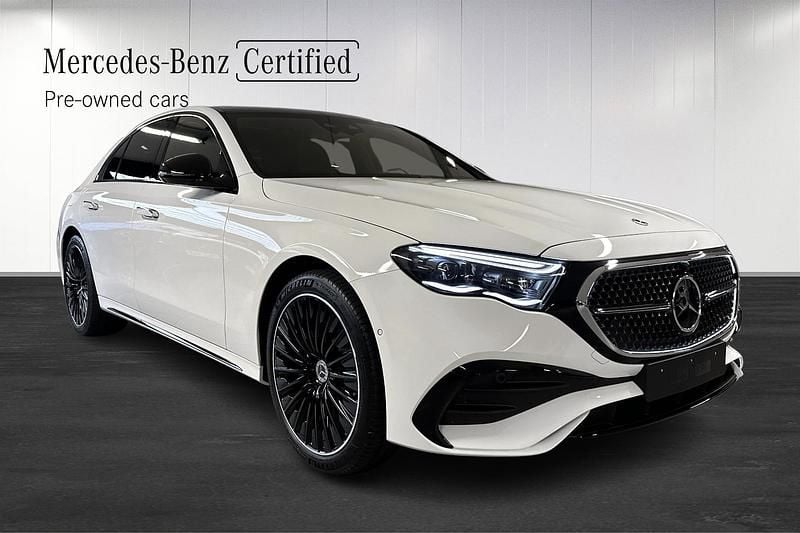 Begagnad Mercedes E300 Premium 330 HK (242 kW) 2025 Vit Sedan