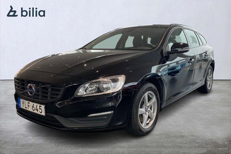 Svart Begagnad 2017 Volvo V60 Business Edition Kombi | 194 900 kr (Marknadspris) - Bild 1/3